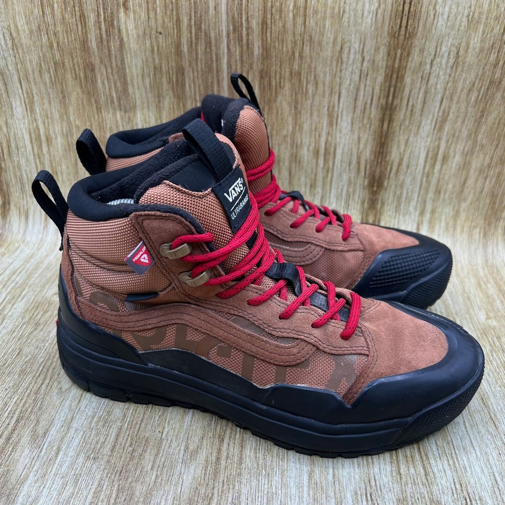 Vans UltraRange EXO High GORE-TEX MTE-2 Men's 8.5 Brown PrimaLoft Boots 500383